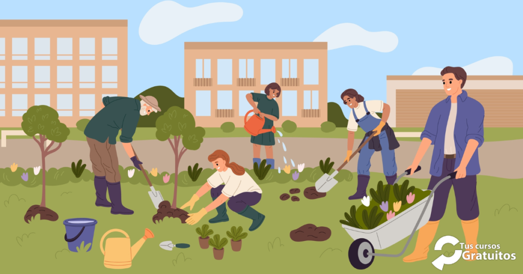 MF0521_1 - Operaciones básicas para la instalación de jardines, parques y zonas verdes